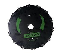 Tbkoeudhg para cortadora de césped un diente para una cadena de 9 pulgadas para desbrozadora una motosierra de 14 dientes para resistente para Trimmer Eléctrico un Jardín(A)
