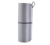 Tbkoeudhg Portacepillos de dientes portátil, caja para viajes al aire libre, camping, cepillo de dientes, caja organizadora, estuche para accesorios de baño, color