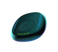 Tbkoeudhg Ratón con luz LED respirable, ratón no reconocible con temporizador, interruptor de encendido/apagado, movimiento aleatorio que mantiene la PC despierta, negro