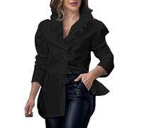 TBloevwlh Corsé azul negro blusa con volantes blanco con un hombro superior para mujer naranja oscuro disfraz pirata blusa festiva pirata pirata pirata ladrón victoriano corsé vikingo verde