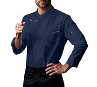 TBloevwlh Delantal negro, disfraz de Pumuckl para adultos, ropa de trabajo para hombre, disfraz de carnaval blanco, chaqueta de cocina, carnaval, hombre, gorro de cocinero, delantal de cocinero