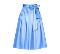 TBloevwlh Delantal tirolesa de encaje, color negro, tafetán, vestido tirolesa, tallas 32-54, azul medio, jacquard, delantal tiroleso, elegante para mujer, gris, delantal tirolesa, vestido tradicional