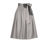 TBloevwlh Delantal tirolesa de encaje individual, tallas 32-54, vestido tradicional tradicional mediano, negro para brillo, rojo, para tafetán, rosa, para mujer, vestido tirolesa, color liso