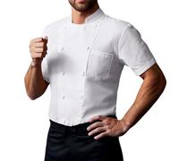 TBloevwlh Disfraz Pumuckl para adultos, jefe, disfraz de marinero, hippie para hombre, delantal blanco, talla XL, uniforme, chaqueta, ropa de cocinero, ropa de trabajo, gorro de cocinero, sombrero de