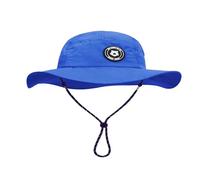 TBloevwlh Gorro de verano para bebé, protección para el cuello, ligero, protección solar con cordón, ala ancha, impermeable, transpirable, suave, lindo, exterior, playa, tiempo libre ajustable