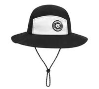 TBloevwlh Gorro de verano para bebé, protección para el cuello, ligero, protección solar con cordón, ala ancha, impermeable, transpirable, suave, lindo, exterior, playa, tiempo libre ajustable