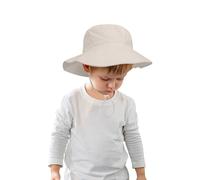 TBloevwlh Gorro de verano para bebé, verano, protección solar, ligero, con cordón, ala ancha, impermeable, transpirable, suave, para exteriores, playa, ajustable