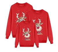 TBloevwlh Jersey De Navidad Hombre Y Mujer Jersey Navideño Sudadera Navideña Familiar Sudaderas Navidad Familia Jerseys De Para Parejas El Invierno Punto Hombre Mujer Y Niños Navideñas Familiares