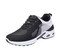 TBloevwlh Zapatos de gimnasio, zapatillas de tenis para hombre, zapatos para hombre, zapatillas para gimnasio, mujer, zuecos ortopédicos negros anchos con pies anchos de invierno 42, con cierre de