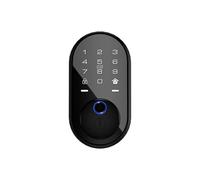 TBMTOAL Cerradura Inteligente WiFi 4 En 1 Cerradura Electronica Bluetooth Smart Lock For Front Door Tuya App,Huellas Dactilares,Contraseña Digital Cerradura para Dormitorio, Casa,Oficina WiFi Model,A