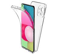 TBOC Funda Compatible con Xiaomi Mi 11 [6.81"] - Carcasa [Transparente] Completa [Silicona TPU] Doble Cara [360 Grados] Protección Integral Total Delantera Trasera Lateral Móvil