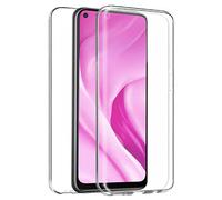 TBOC Funda Compatible con Xiaomi Mi 11 Lite - Mi 11 Lite 5G [6.55"] Carcasa [Transparente] Completa [Silicona TPU] Doble Cara [360 Grados] Protección Integral Delantera Trasera Lateral Móvil