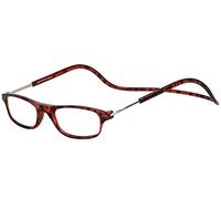 TBOC Gafas de Lectura Presbicia Vista Cansada - Montura Carey Graduadas +2.50 Dioptrías Hombre Mujer Regulables Imantadas Magnéticas Plegables Lentes Aumento Leer Ver Cerca Cuello Cierre Imán
