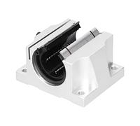 TBR30UU Linear Ball Bearing Slide Block | Widened Opening for Easy Maintenance | Oxidation Protected Aluminum Alloy Bearing for CNC / 3D Printers/Robotics | 30mm Inner Diameter