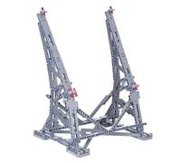 TBRICKFUNR Juego de bloques de construcción de soporte de exhibición, kit de modelo de soporte MOC DIY para Brick Millennium Falcon 75192 (407 piezas/soporte incluido solamente)