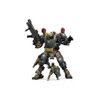 TBRICKFUNR Modelo de figura articulada de soldado mecha a escala 1:18, modelo de figura de acción desmontable, decoración creativa de escritorio y regalo militar vintage para adultos aficionados
