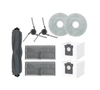 Tbrov Accesorios compatibles con MOVA P50 Pro Ultra /P50Ultra Cepillo Principal Borde Cepillo Tela Bolsa de Polvo Piezas del Filtro(6)