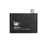 TBS5930 Sintonizador de TV USB DVB-S2X/S2/S Receptor de TV Satelital FTA IPTV/Transmisión 4K VCM/Compatible con Sistemas Operativos Linux/Windows
