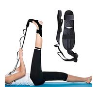 TBSCWYF Yoga Correas Elástica Banda, Cinturón de Estiramiento de Ligamentos Banda de Estiramiento de Fitness Yoga Elástica de Resistencia con Bucles Pilates, Danza, Fascitis Plantar y Fisioterapia