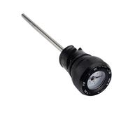 TBUOIUE Combustible Varilla para Softail para Street para Bob para FXBB para Breakout para Heritage 18-2021 Varilla Nivel Tanque Aceite Motocicleta Medidor Temperatura Aceite