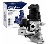 TBVPARTS Enfriador con Válvula EGR 2.0 HDI 9807593080 9801705280 1861749 2267338 DS7Q9D475DA, DS7Q9D475DB DSZQ9D475DA 717720158 - Enfriador de gases de escape para C5, 508, Mondeo