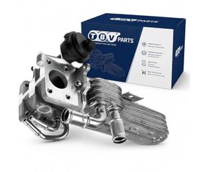 TBVPARTS Enfriador EGR 1.9 TDI 038131063D 038131512H 03G131063B 03G131063E 0892638 48367 Refrigerador de la Válvula EGR Elemento Enfriador para A3 Leon Altea Toledo III Octavia
