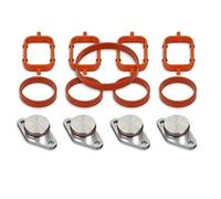 TBVPARTS Kit Anulación Mariposas Colector Admision 22MM 4 CILINDROS Motores 318d 320d 520d Con Juntas Originales 71-33109-10 71-77546-00 40-77535-00 Palomillas Colector Anular Palometas 11617800579