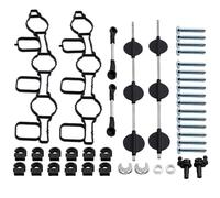 TBVPARTS Kit de reparación de aletas de remolino colector de admisión para A4 A5 A6 Q5 Q7 2.7 3.0 TDI V6 059129712BC 059129711AG 059129712BE 059129711AF 059129712E 059129712BQ 059129712BL