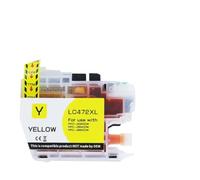 TBXwsofl 1 Uds. Compatible con Modelos de Impresora para Cartucho de Tinta de inyección de Tinta MFC-J2340DW MFC-J3540DW MFC-J3940DW LC472XL(LC472XL-Yellow)