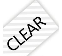 TBXwsofl 1 Uds. Etiqueta de 24mm SS24KW Compatible con Suministros de Impresora SC24RW SC24YW SC24BW SC24GW LK-6WBN LW-700(Black on Clear)