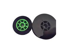 TBXwsofl 50 Uds. Cartucho de Cinta de Tinta Negra de 110m de Largo Compatible con Suministros de Impresora MAX LM-550A LM-550E M550A2 LM-90251 LM-IR50B