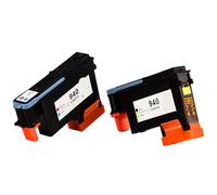 TBXwsofl Cabezal de impresión Compatible con Offstrjet Pro 940 C4900A C490LAUTORISACIÓN 8000 JARDÍN 940 A809A A809N A811A 8500 A909A A909N A909G 8500A A910A A910G A9(CM YK (One Set))