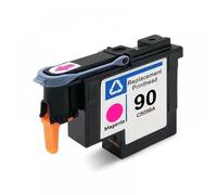 TBXwsofl Cabezal de impresión Compatible para designJet 4000 4000PS 4020 4500 4520 Impresoras Funciona con 90 C5054A C5055A C5056A C5057A 90 Pintheads(Magenta)