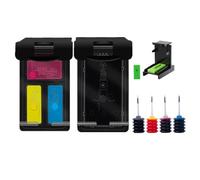 TBXwsofl Cartucho de Tinta Recargable Compatible con MG3140 MG3540 MG3640 MG3640S MG4240 MX438 MX518 MX378 TS5140 Reemplazo de Modelos para PG440 CL4441(1set with Ink)