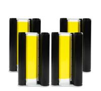 TBXwsofl Cartucho de Tinta Selphy de 6 Pulgadas, 1~5PK, Compatible con Impresora Selphy CP1500 CP1300 CP1200 1000 910 KP108IN KP36IN, Casete de Tinta(4 Selphy Inks)