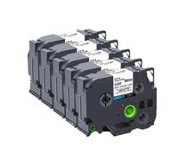 TBXwsofl Cinta de Tubo termorretráctil 5PK Hse231 Hse221 Hse211 Hse241 Hse251 Hse631 Compatible con Suministros de Impresora(5PK Hse-241)