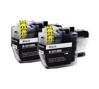 TBXwsofl Compatible con Modelos de Impresora DCP-J572DW DCP-J772DW DCP-J774DW MFC-J491DW para número de Pieza LC3211 LC3213 LC3211XL LC3213XL.(2PCS Black)