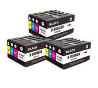 TBXwsofl Compatible con Suministros de Impresora 950XL 951XL 950 Cartucho de Tinta para el número de Pieza 950 951 para Officejet Pro 8100 8600 251dw 276dw 8630 8650 8615(3 Set)