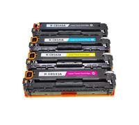 TBXwsofl Compatible con Suministros de Impresora Color CP1525N 1525NW CM1415FN 1415FNW para número de Pieza CE320A CE321A CE322A CE323A 320A(1Set)