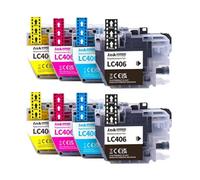 TBXwsofl Compatible con Suministros de Impresora MFC-J4335DW J4345DW J4535DW J5855DW J5955DW J6555DW J6955DW LC406 406(2SET)