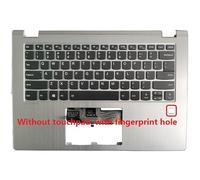 TBXwsofl Cubierta de Caja Superior de Palmrest Compatible con Teclado retroiluminado en EE. UU. para 530-14 530-14IKB 530-14ARR Laptop(Silver US)