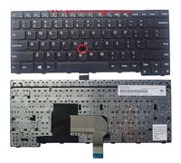 TBXwsofl E450 E455 E450C W450 Teclado portátil Compatible Diseño de EE. UU. 04x6181 Negro sin reemplazo de luz de Fondo(NO Pointing Stick)