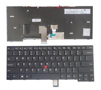TBXwsofl E450 E455 E450C W450 Teclado portátil Compatible Diseño de EE. UU. 04x6181 Negro sin reemplazo de luz de Fondo(with Pointing Stick)