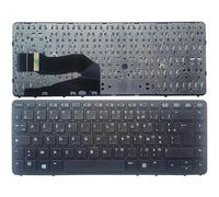 TBXwsofl FR Azerty Teclado para computadora portátil Compatible con 840 G1 850 G1 850 G2 con Marco sin luz de Fondo sin apuntar a la Parte de reemplazo de Palo(Black)