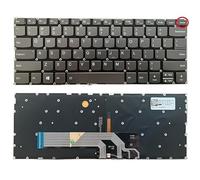 TBXwsofl Teclado Compatible con el portátil para 730 13 730 13IKB 730 13IWL 730 15IKB 730 15IWL con Color Gris retroiluminado(Grey)