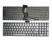 TBXwsofl Teclado de Laptop Compatible para 17 Modelos de Series 17-ar 17-BS 17-AK 17-Ae 17g-BR 17q-BU 17z-AK 17t-BS reemplazo de reemplazo(Silver NO Backlit)