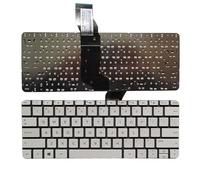 TBXwsofl Teclado en inglés Compatible para computadoras portátiles de la Serie de 11 años 11 Y000 11-Y010NR 11-Y012NR 11-Y001NX 11-Y002NX Sin diseño de Marco(White)