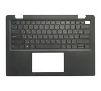 TBXwsofl Teclado portátil Compatible con Cubierta Superior de Palmrest para E3420 3420 Modelo Russian US Diseño(RU)