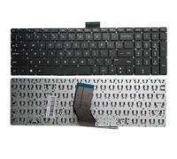 TBXwsofl Teclado portátil Compatible para 15-BS 15-BR 15-BW 15T-BR 15Q-BU 15T-BS 15Z-BW 250 G6 255 G6 256 G6 258 G6 TPN-C129 TPN-C130 Parte DE REEMPLAZO(Black NO Backlit)