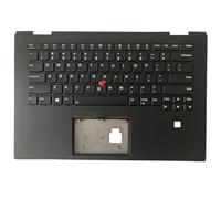 TBXwsofl Teclado portátil retroiluminado con la Cubierta Superior de Palmrest SM10M69917 SM10M69920 Compatible con X1 3rd Gen y Modelos similares(Black)
